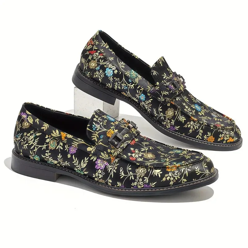 Ambrose Brocade Loafers