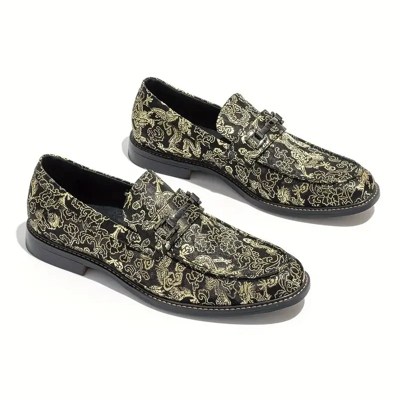 Ambrose Brocade Loafers