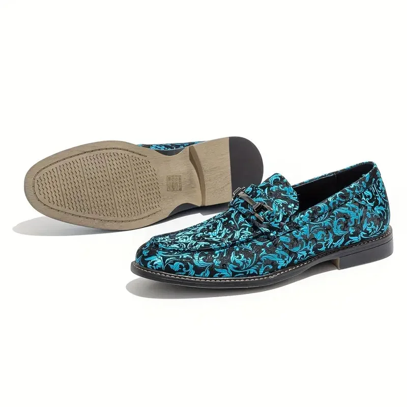 Ambrose Brocade Loafers