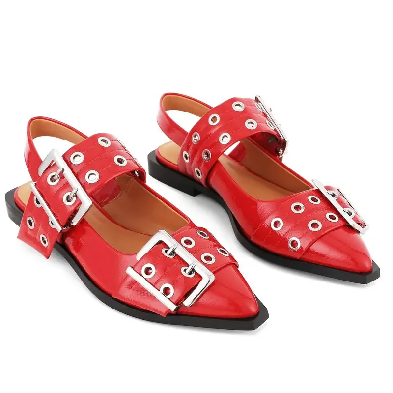 Berlin Buckle Flats