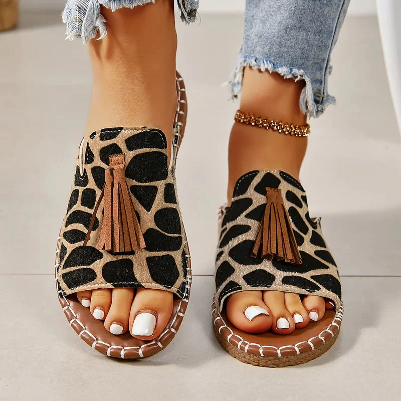 Boho Comfort Sandals — Cloud Slides