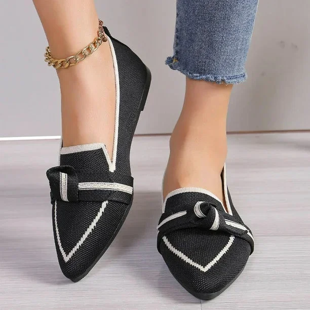 Pointed Ballerina Flats — Cloud Slides
