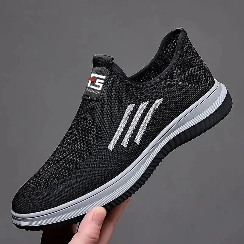 Breathable Slip-On Walking Shoes — Cloud Slides