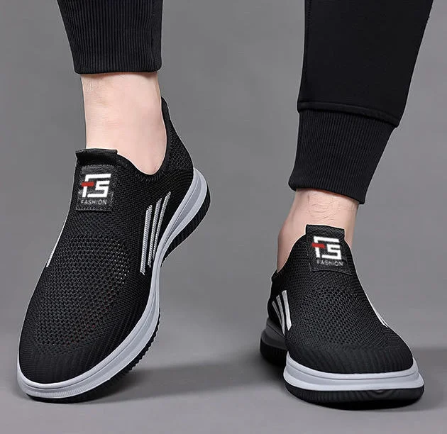 Breathable Slip-On Walking Shoes