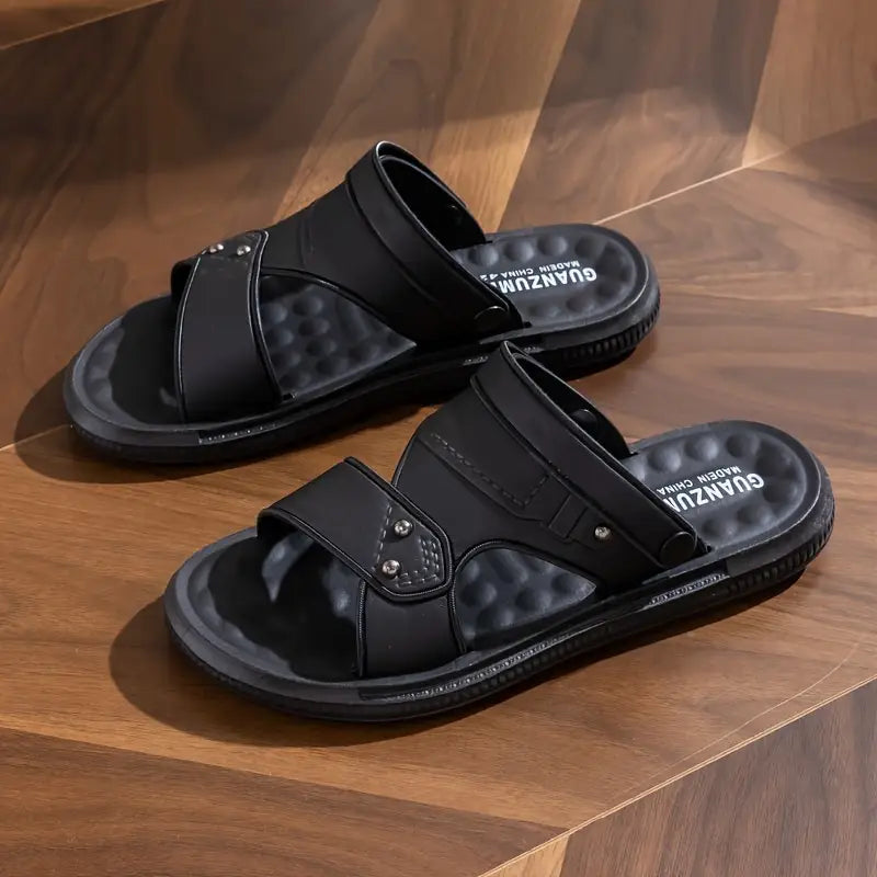 Casual Open Toe Sandals — Cloud Slides