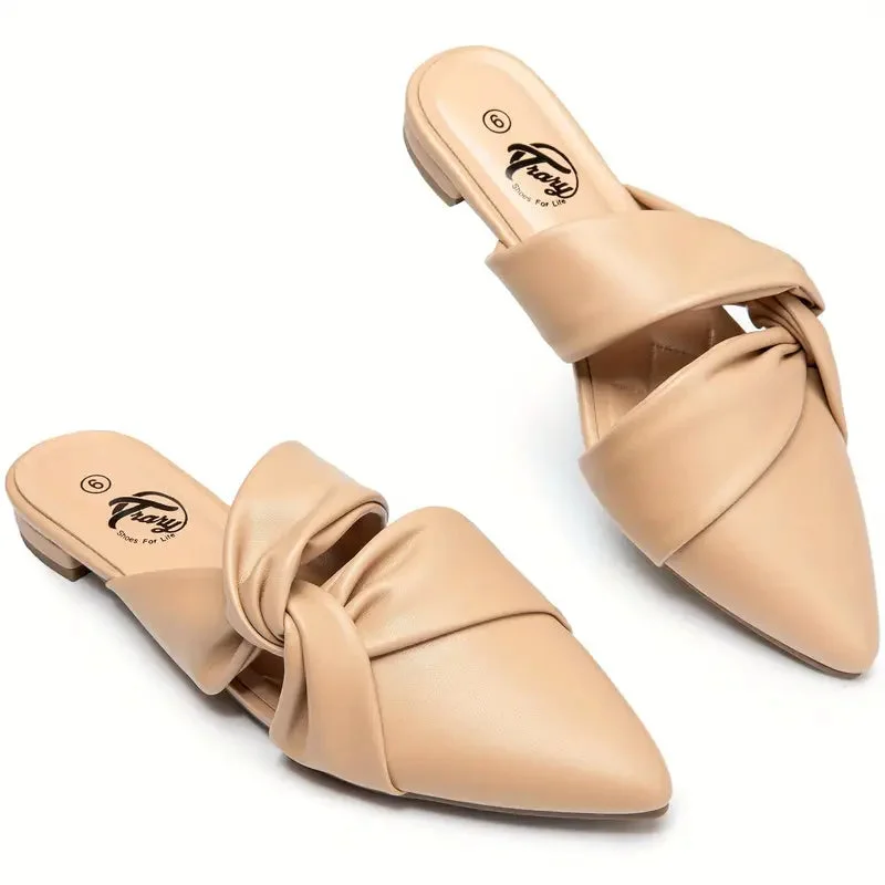 Celestine Knot Mules