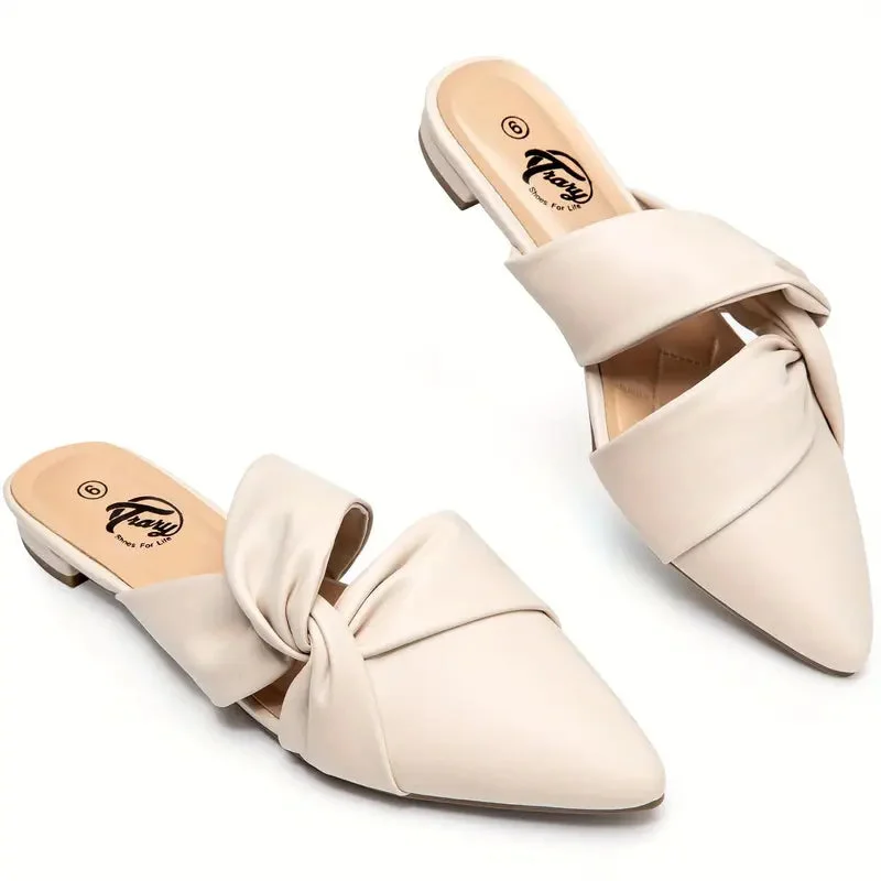 Celestine Knot Mules