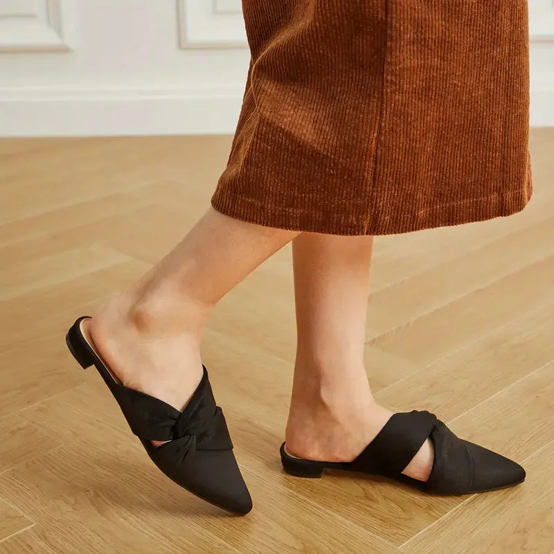 Celestine Knot Mules
