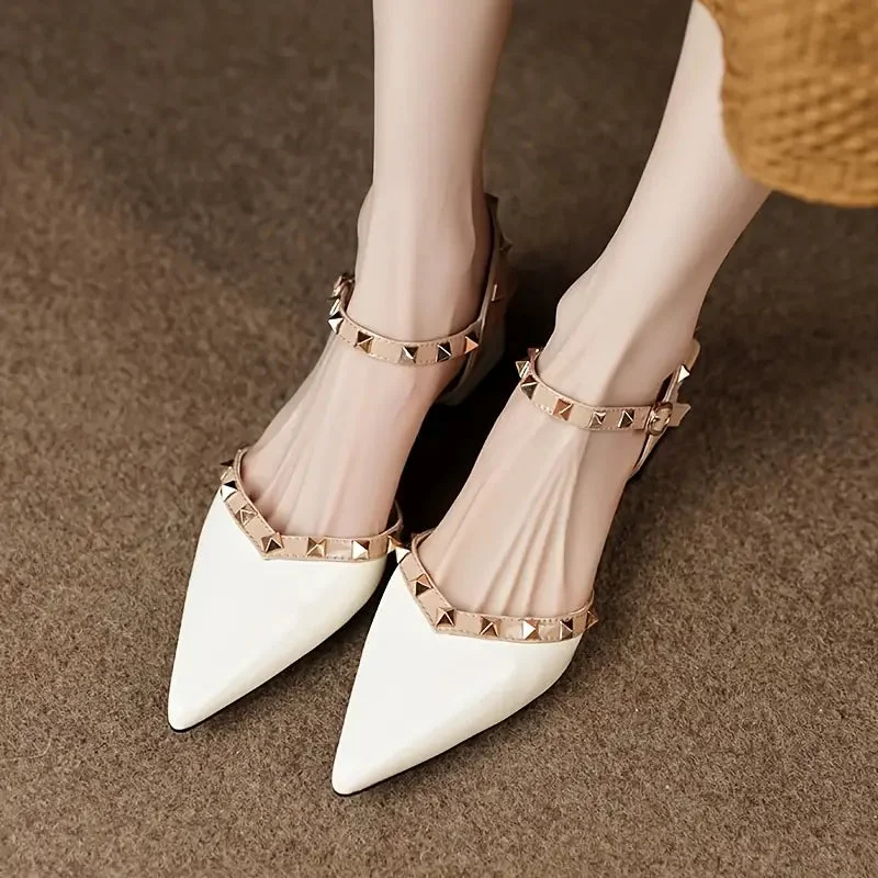 Celina Charm Heels — Cloud Slides
