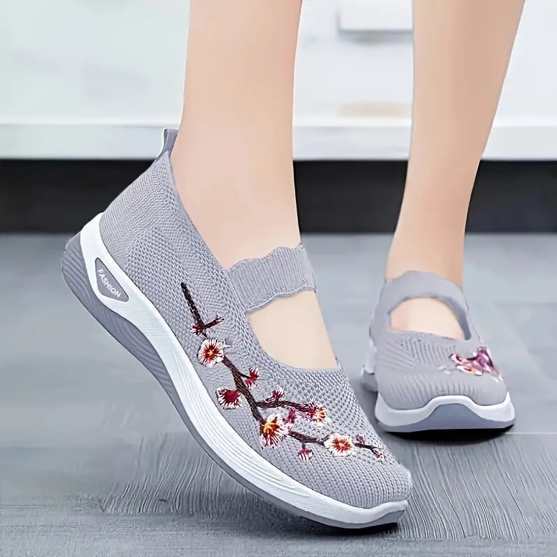 Cherry Soft Slip On Trainers