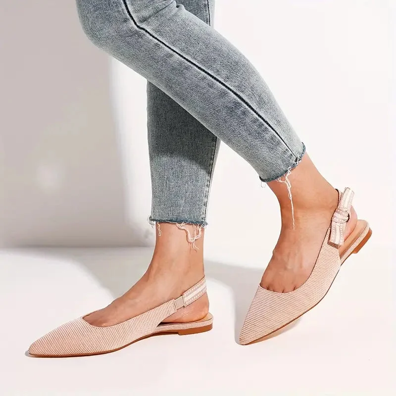 Clara Bow Slingback Flats