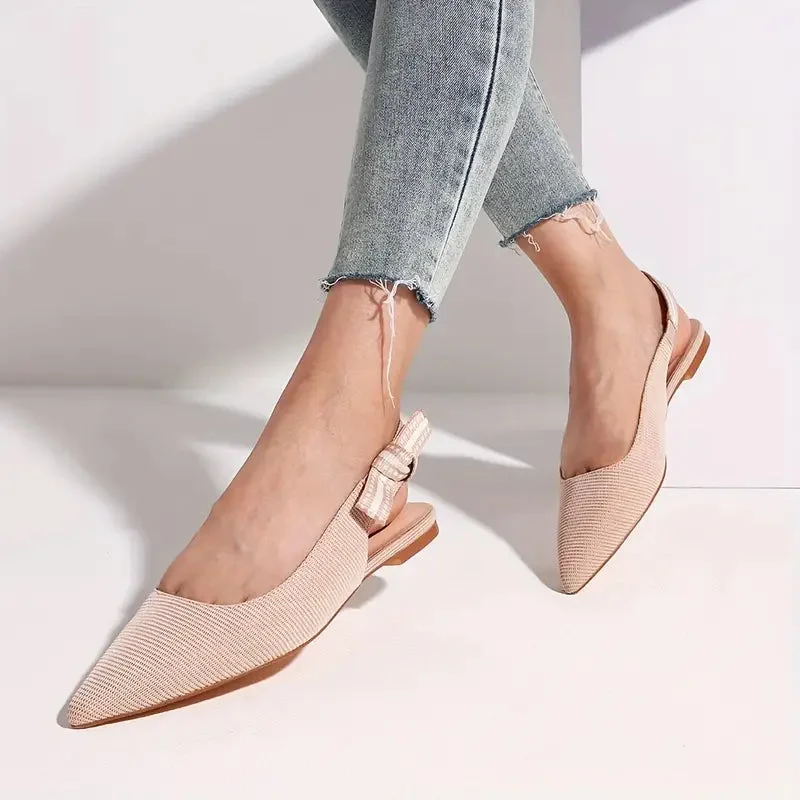 Clara Bow Slingback Flats