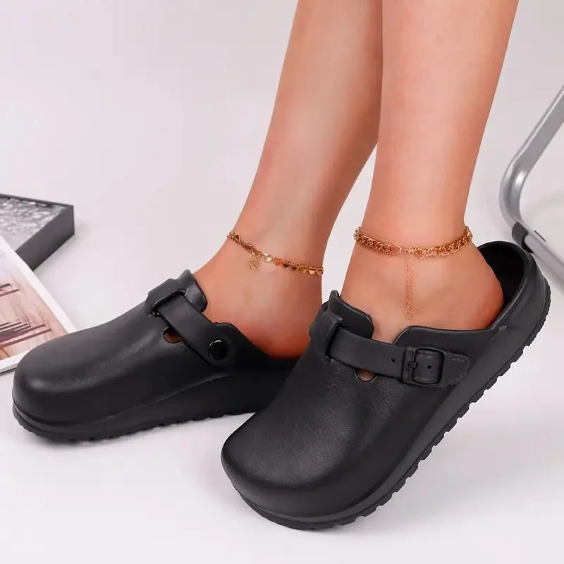 Classic Out Clogs — Cloud Slides