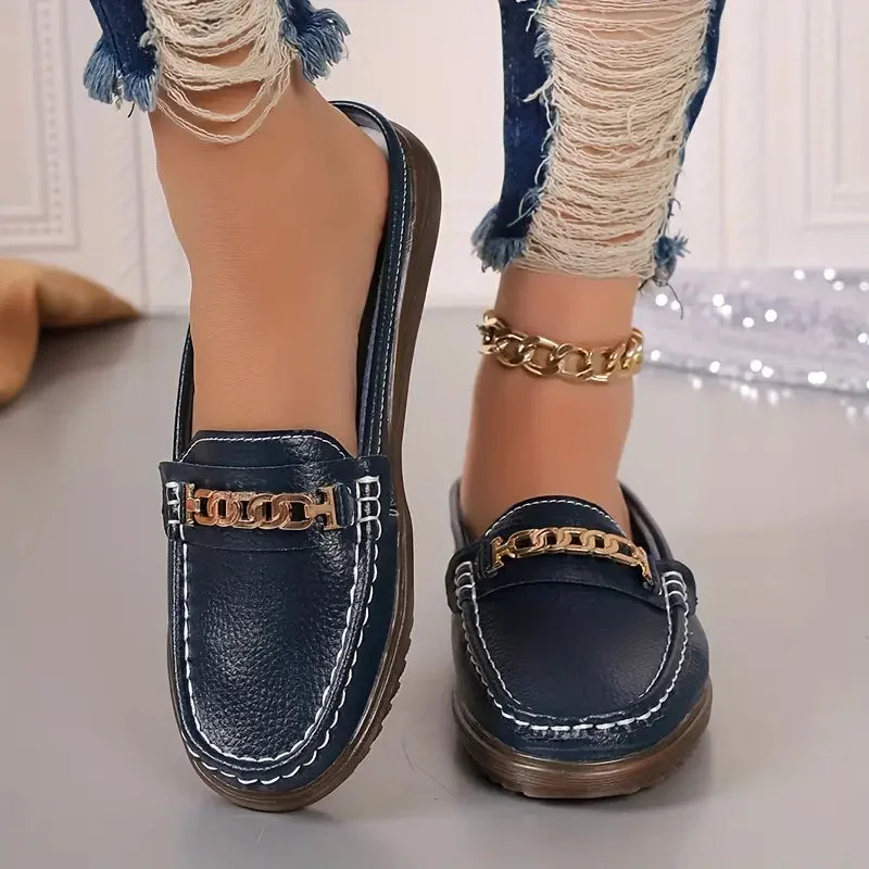 Clementine Chain Loafers