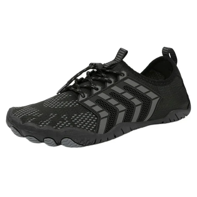 Coastal Grip Barefoot Shoes — Cloud Slides
