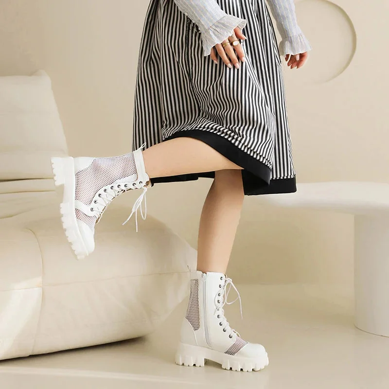 Combat Mesh Boots