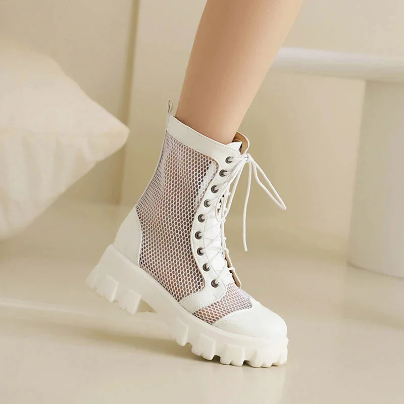 Combat Mesh Boots