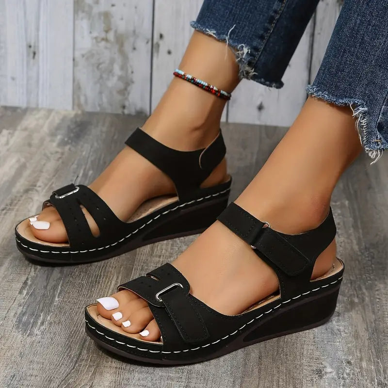 Comfortable Flat Sandals — Cloud Slides