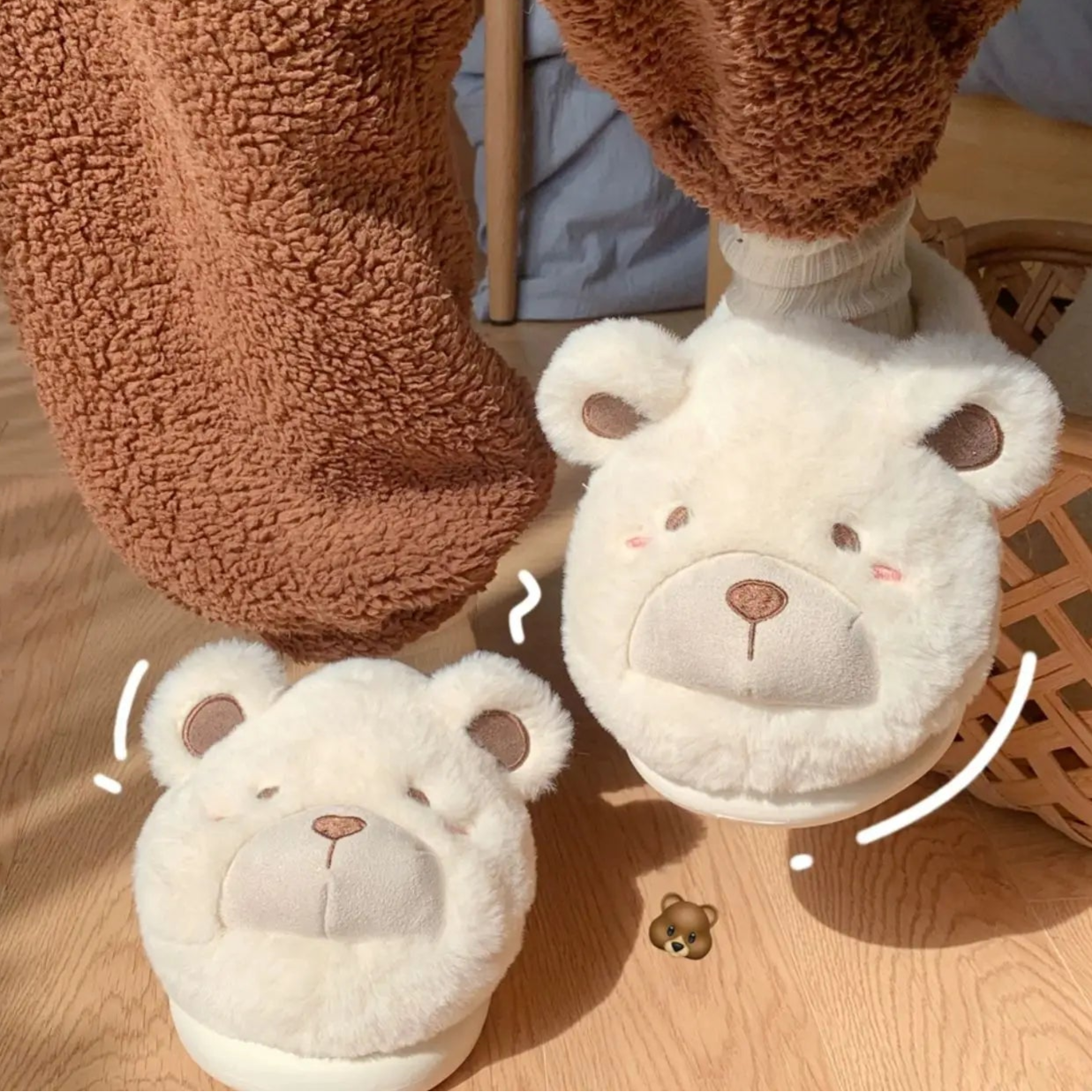 Cozy Bear Slippers
