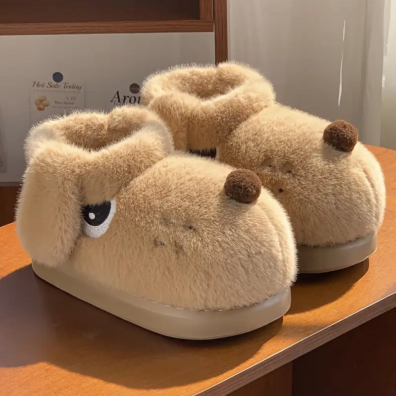 Cozy Dog Warm Shoes — Cloud Slides