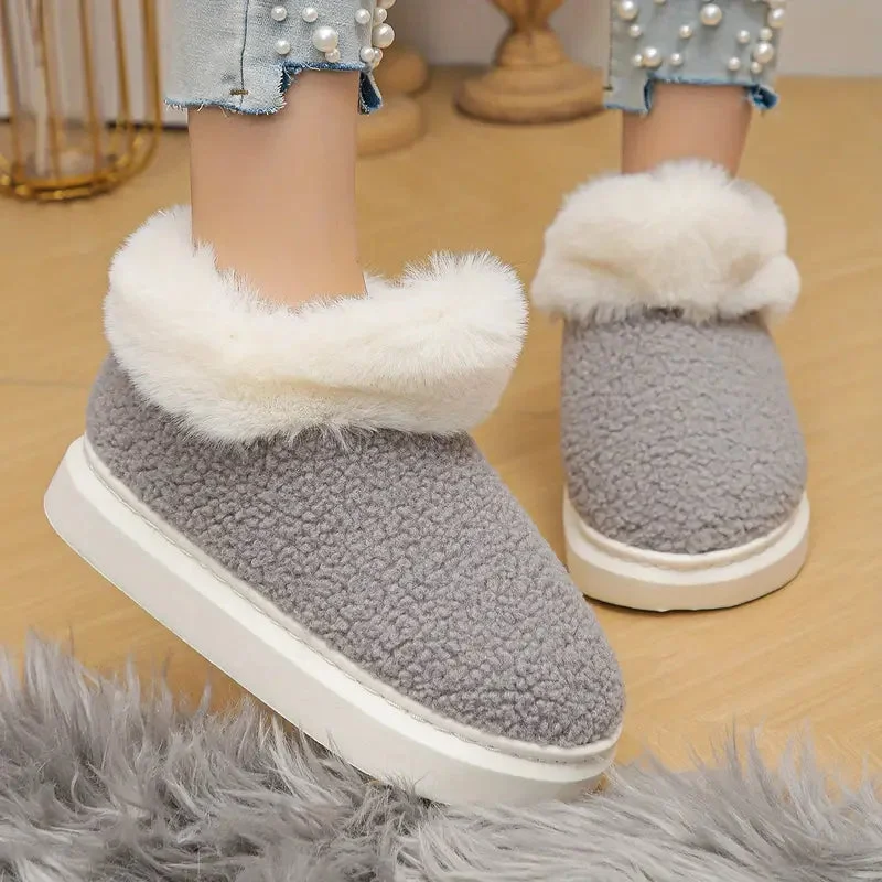 Cozy Flex Winter Slippers — Cloud Slides