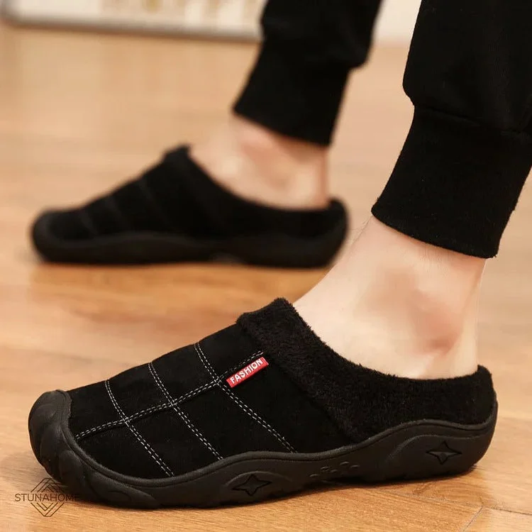Cozy Wide Toe Box Shoes — Cloud Slides