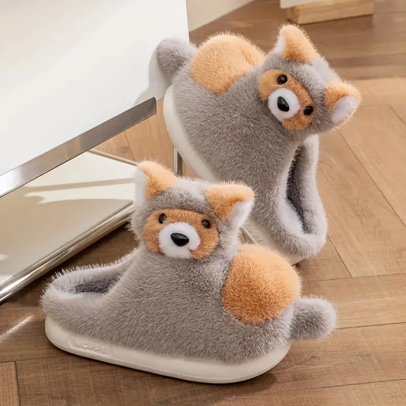 Cute Raccoon Slippers