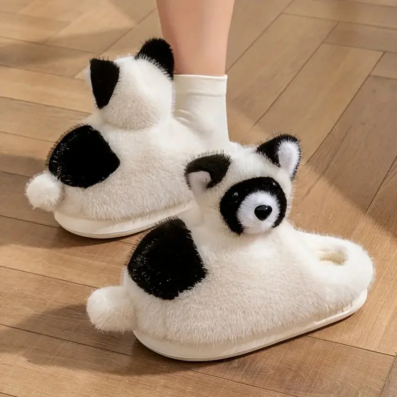 Cute Raccoon Slippers