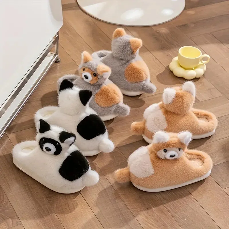 Cute Raccoon Slippers