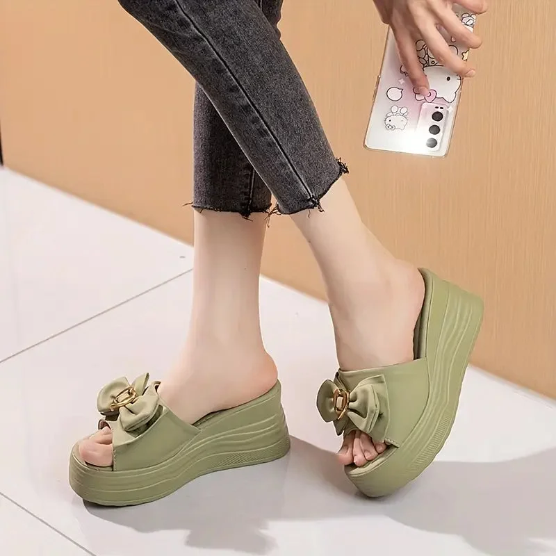 Darlene Buckle Slides