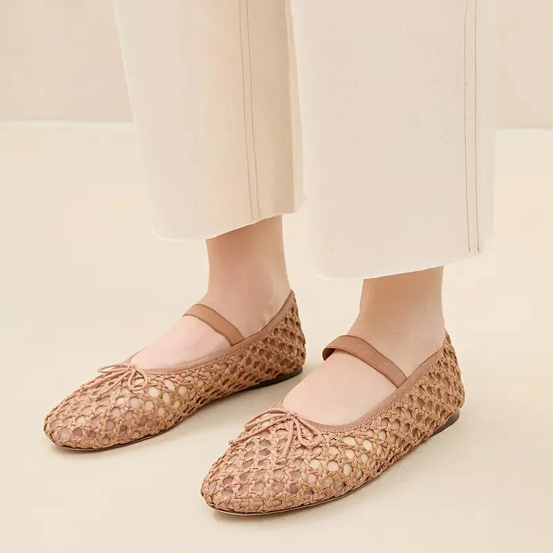 Eloise Woven Flats