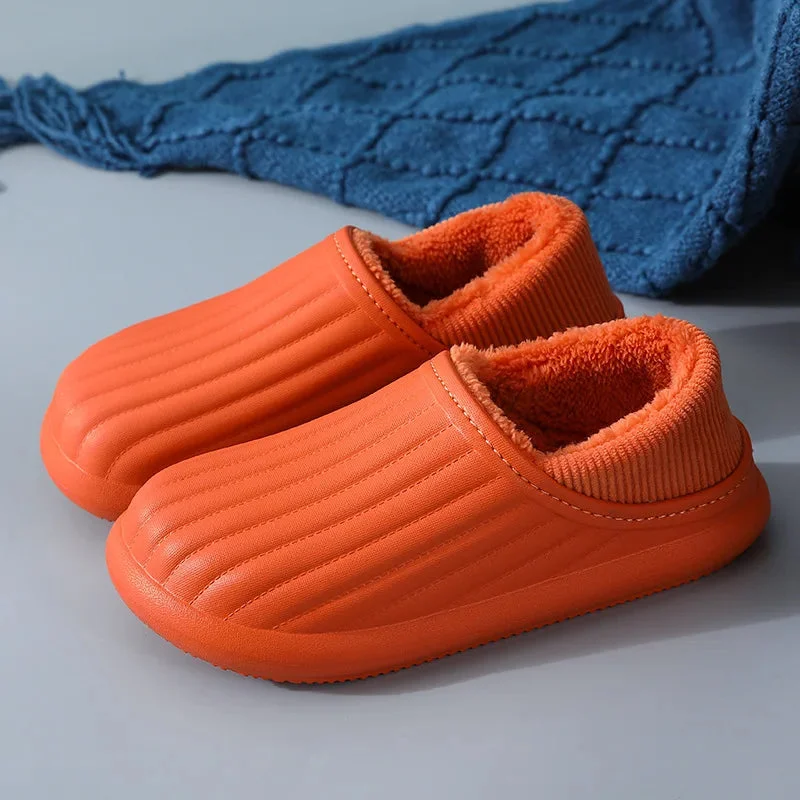 Faux Fur Cozy Shoes — Cloud Slides