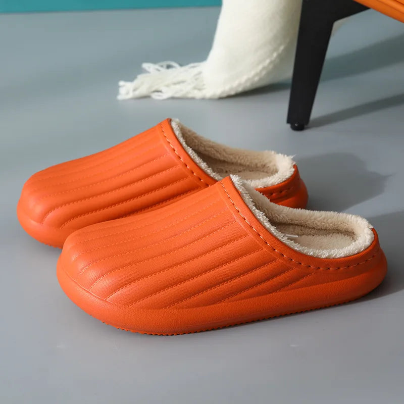 Faux Fur Cozy Slides — Cloud Slides