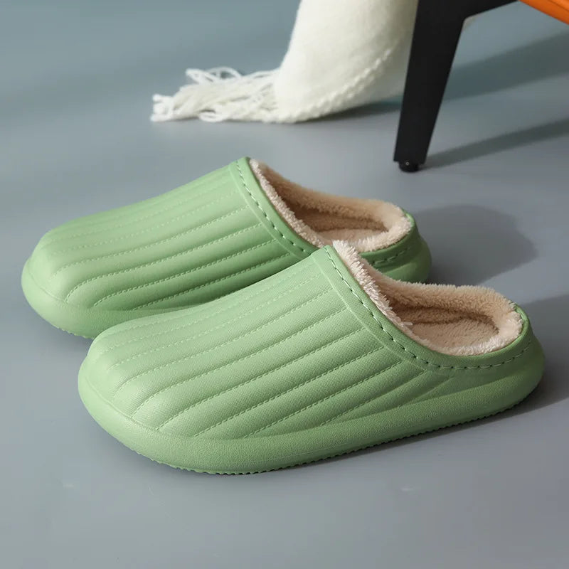 Faux Fur Cozy Slides