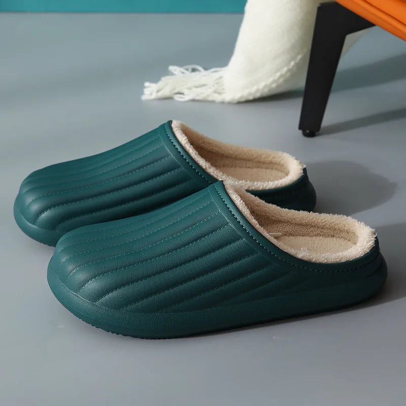 Faux Fur Cozy Slides