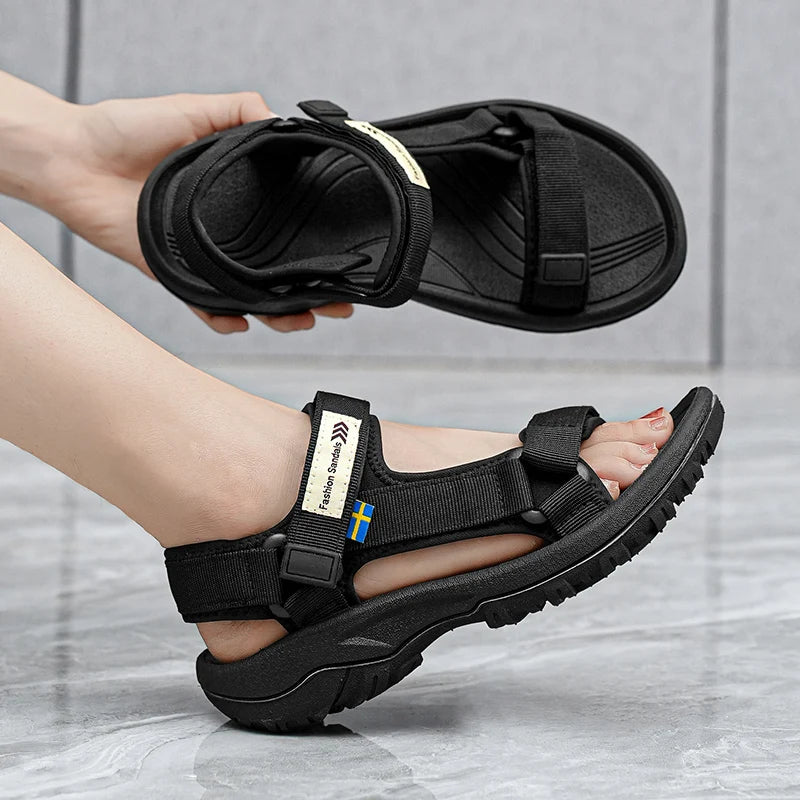 Flat Basic Sandals — Cloud Slides