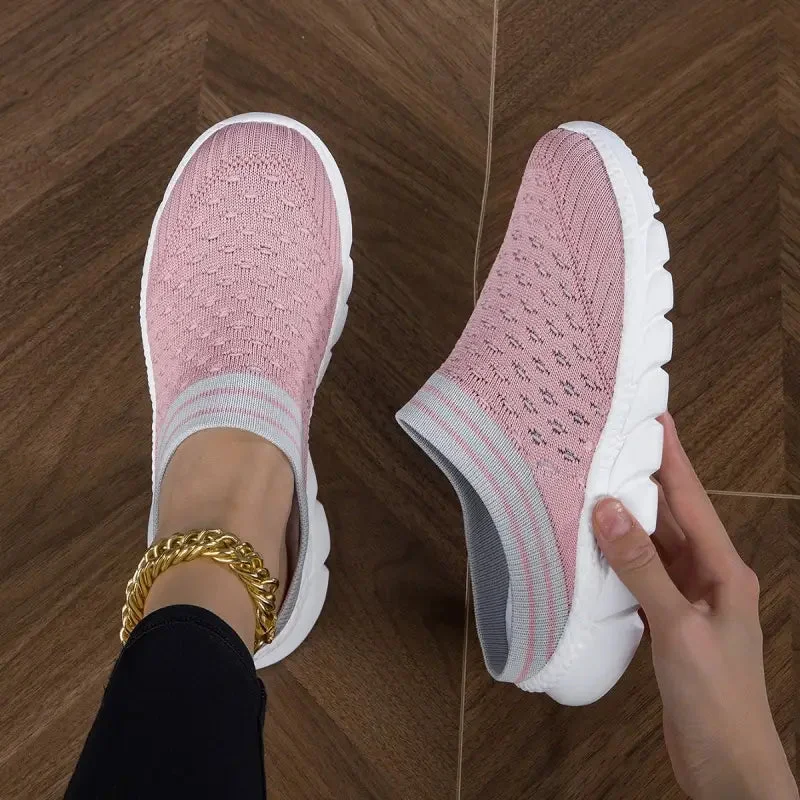 FlexWeave Comfort Slip Ons