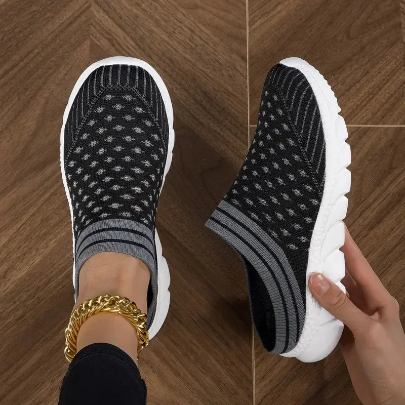 FlexWeave Comfort Slip Ons