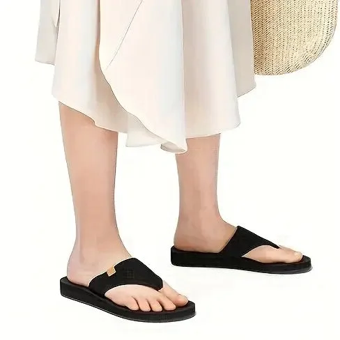 Flora Knit Flip Flops