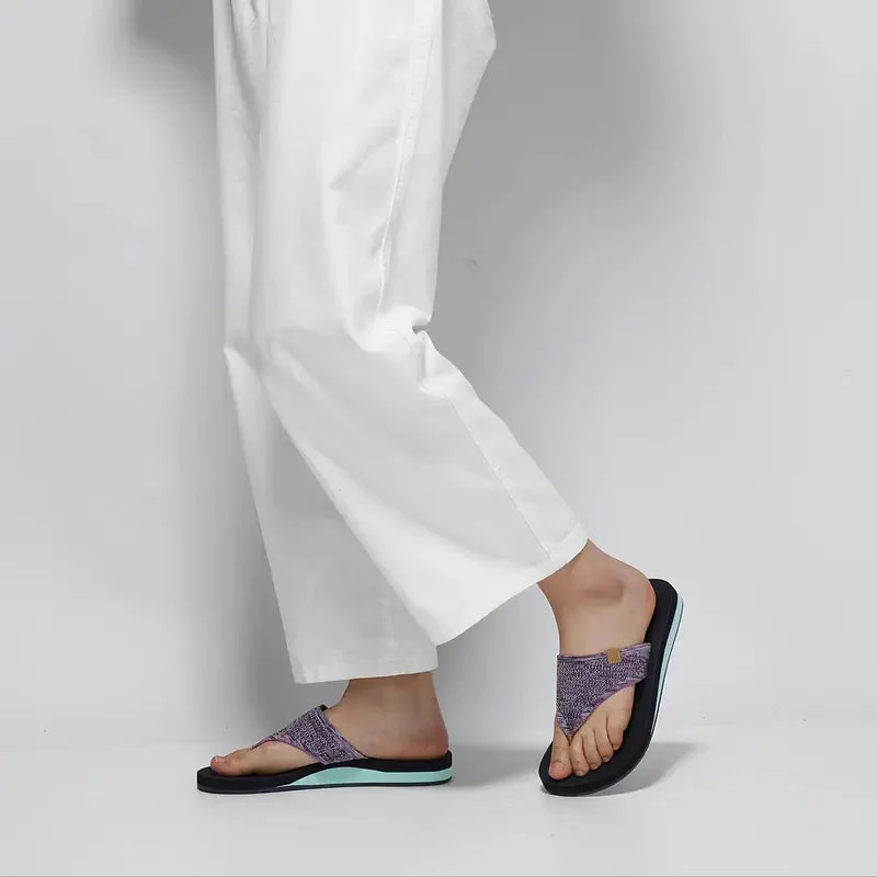 Flora Knit Flip Flops