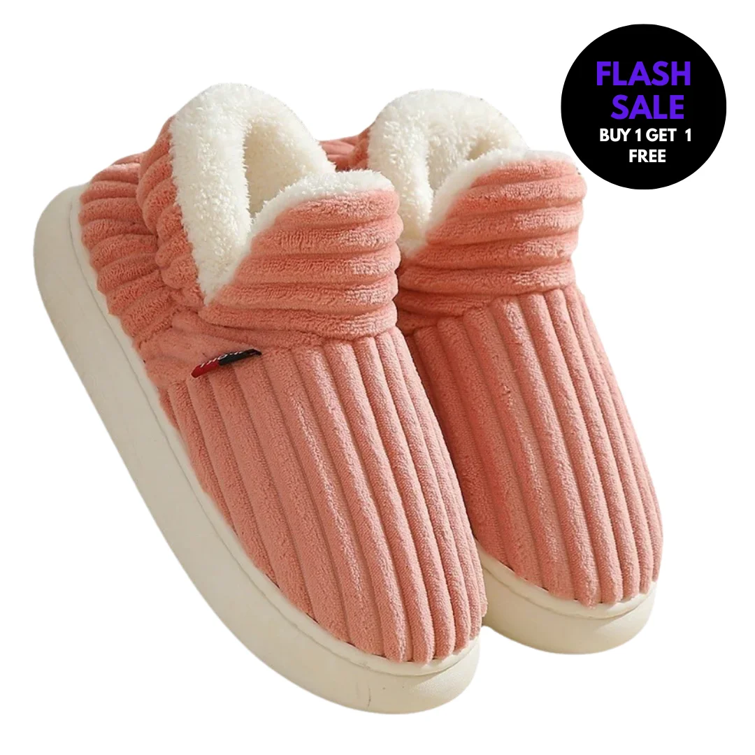 Fur Cozy Slippers — Cloud Slides