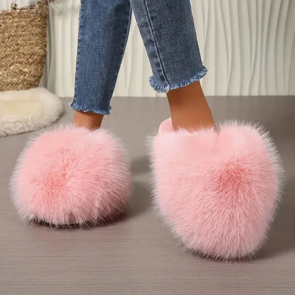 Furry Fuz Cloud Slippers — Cloud Slides
