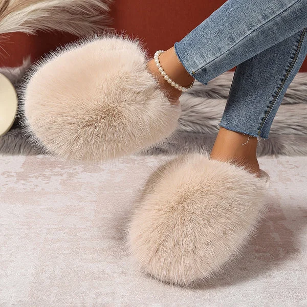 Furry Fuz Cloud Slippers