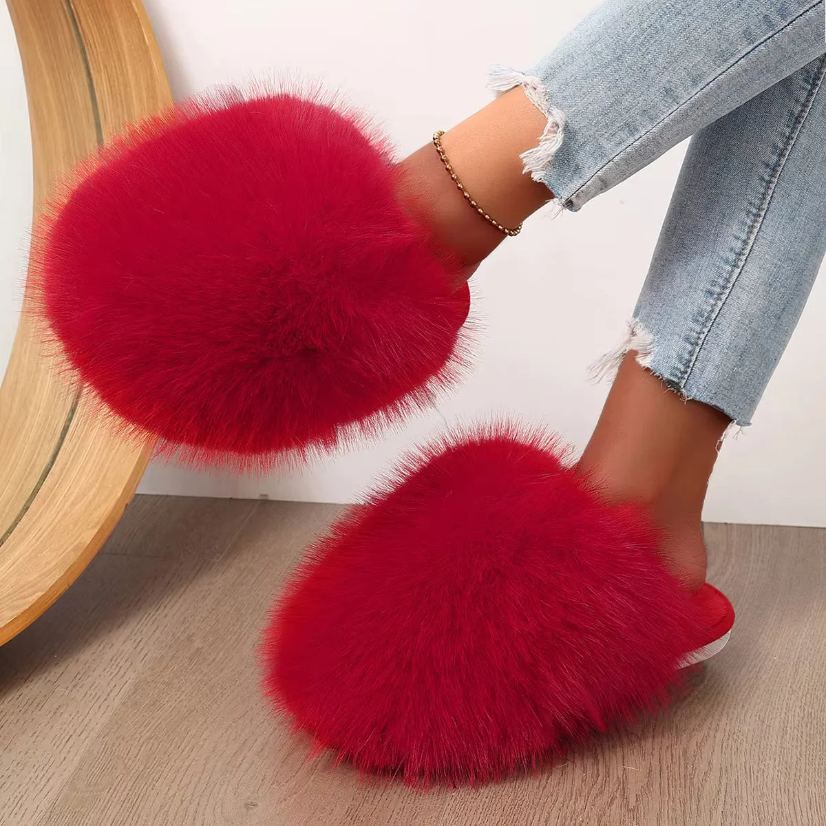 Furry Fuz Cloud Slippers