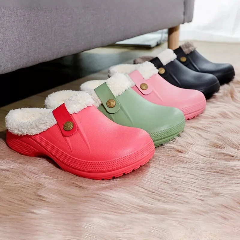 Fuzzy Cloud Clogs