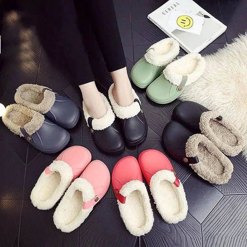 Fuzzy Cloud Clogs