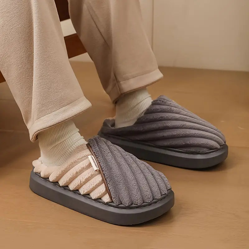 Geometric Pattern Slippers — Cloud Slides