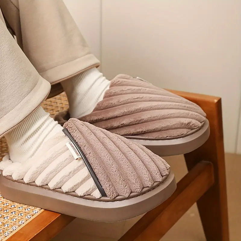 Geometric Pattern Slippers