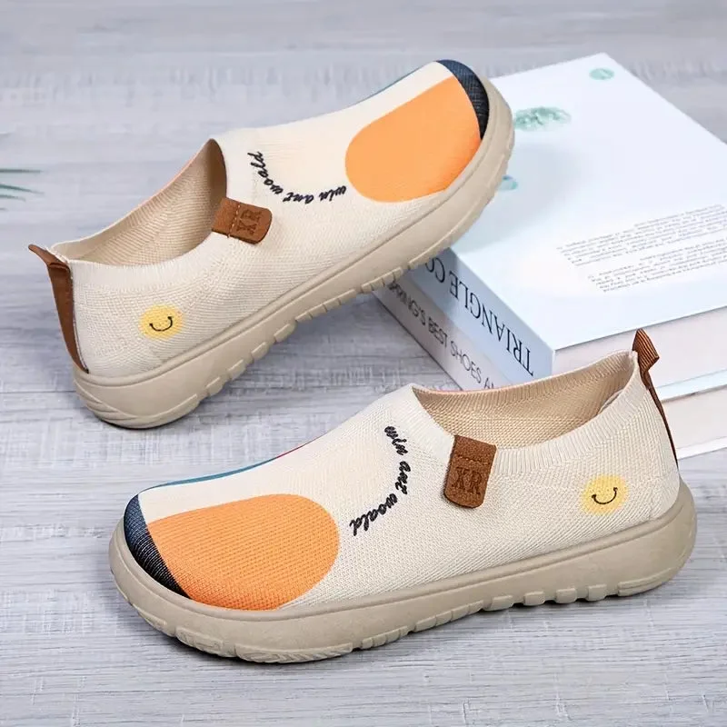 Happy Hue Slip Ons — Cloud Slides
