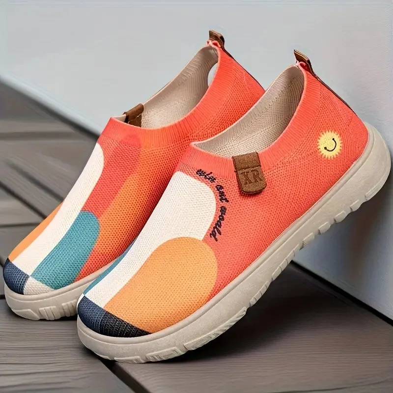 Happy Hue Slip Ons